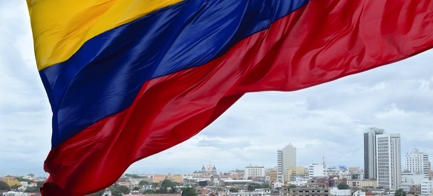 foto bandera Colombia