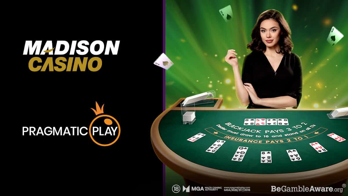Pragmatic Play supplies branded live casino tables to Madison Casino in Belgium