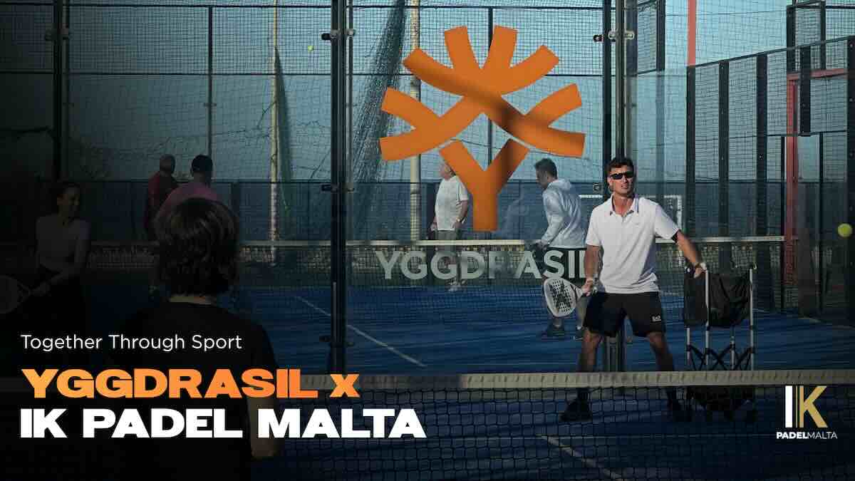 Together through sport: Yggdrasil meets IK Padel Malta 