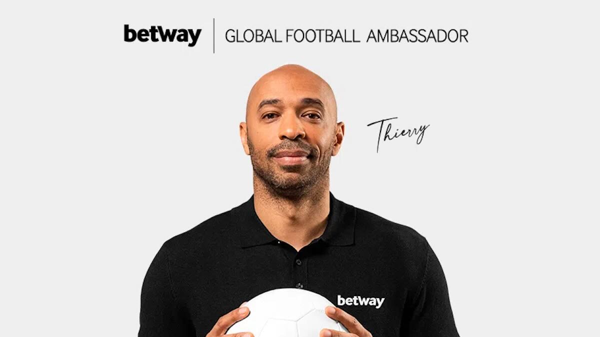 Thierry Henry joins Betway as global ambassador Gaming Intelligence