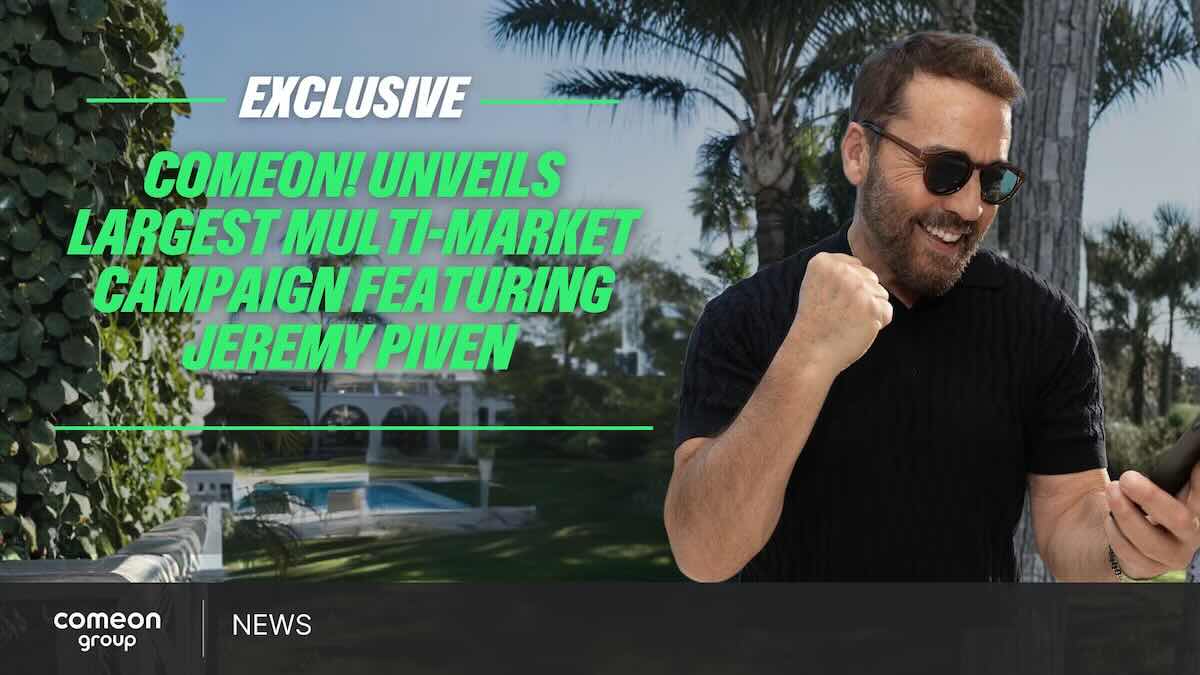 ComeOn! launches multi-market ad campaign with Jeremy Piven